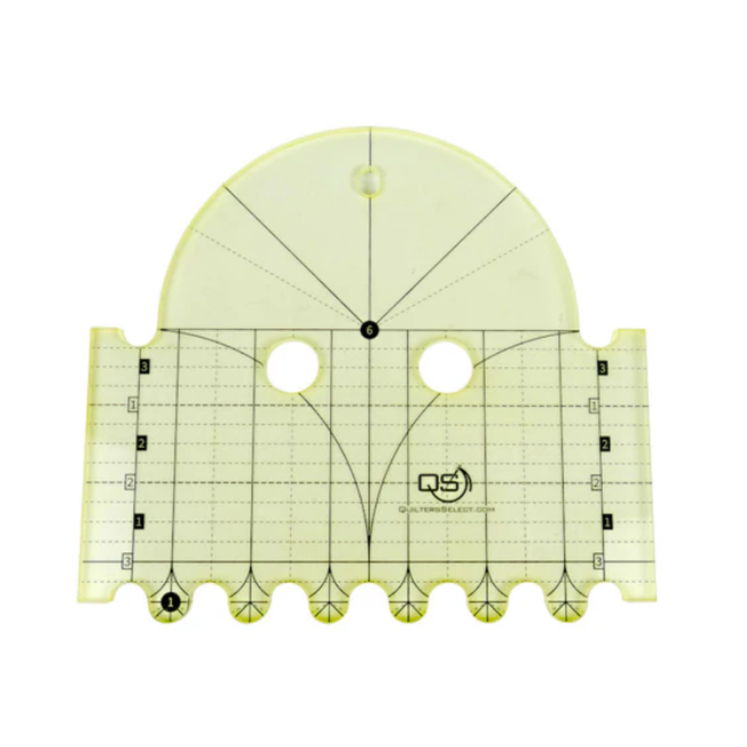 Quilters Select - Clamshell Longarm Rulers - CLOSEOUT