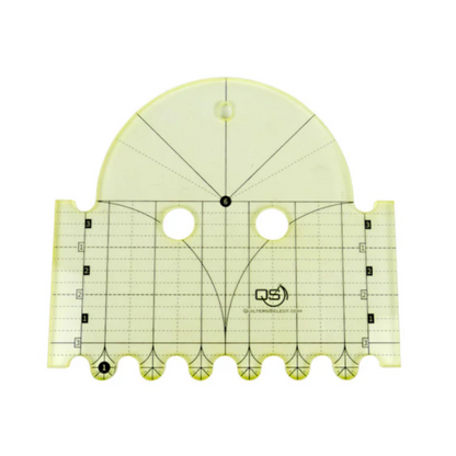 Quilters Select - Clamshell Longarm Rulers - CLOSEOUT