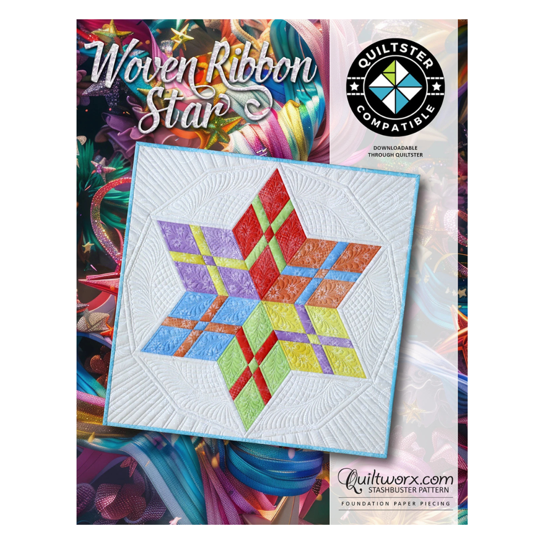 Quiltworx - Woven Ribbon Star