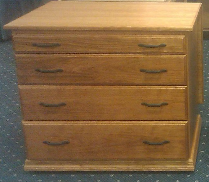 Four Drawer Companion Chest - Unique Sewing Furniture
