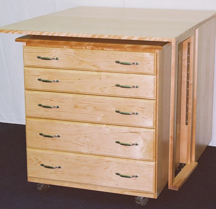 Multi-Purpose Cutting Table - Unique Sewing Furniture