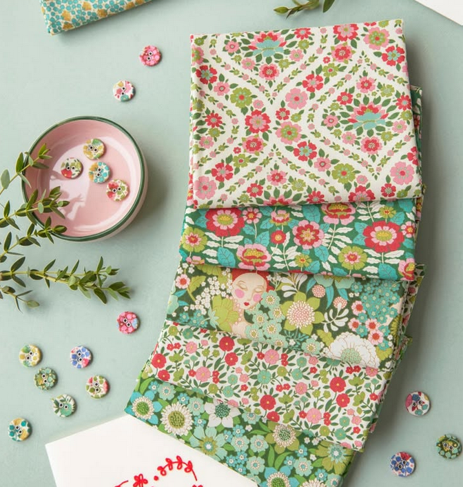 FQ Bundle - Tilda Wallflower Greens