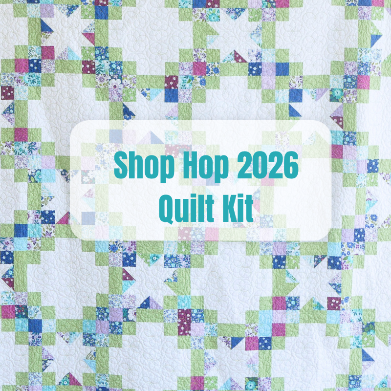 Shop Hop - Quilt Kit (Green Chain) - DEPOSIT ONLY