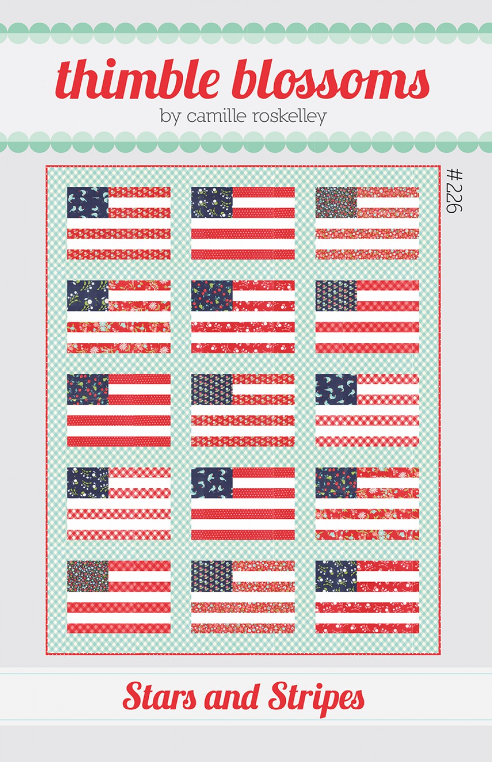 Thimble Blossoms - Stars and Stripes