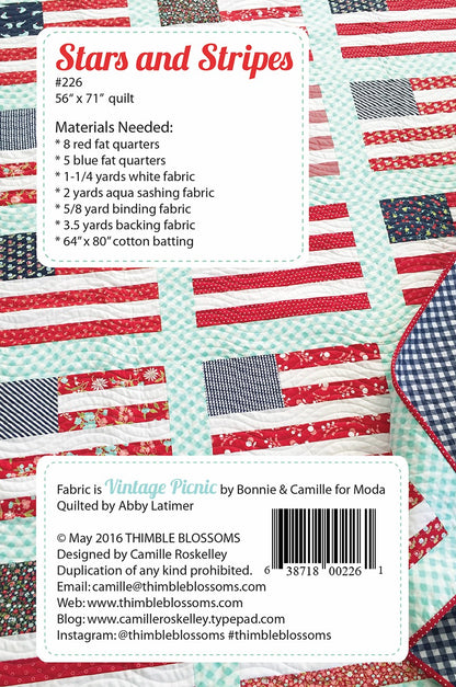 Thimble Blossoms - Stars and Stripes