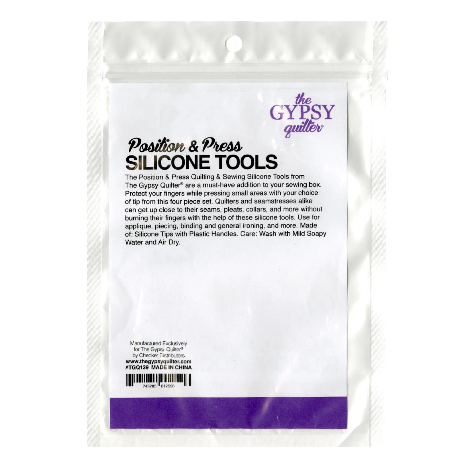 The Gypsy Quilter - Position &amp; Press Silicone Tools