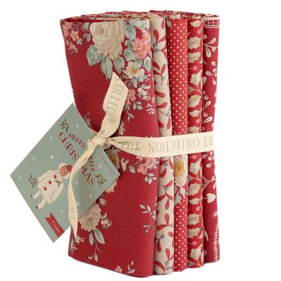 FQ Bundle - Tilda Merry Little Christmas Reds