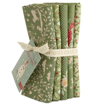 FQ Bundle - Tilda Merry Little Christmas Greens