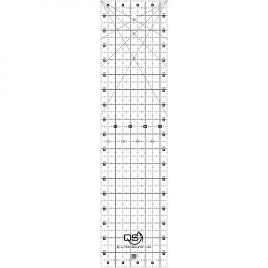 Quilters Select - 4.5&quot; x 18&quot; Crystal Clear Ruler