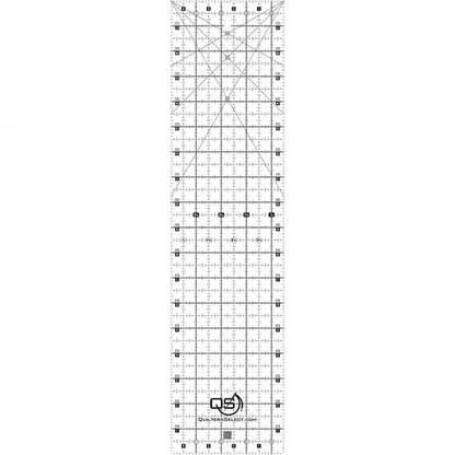 Quilters Select - 4.5&quot; x 18&quot; Crystal Clear Ruler